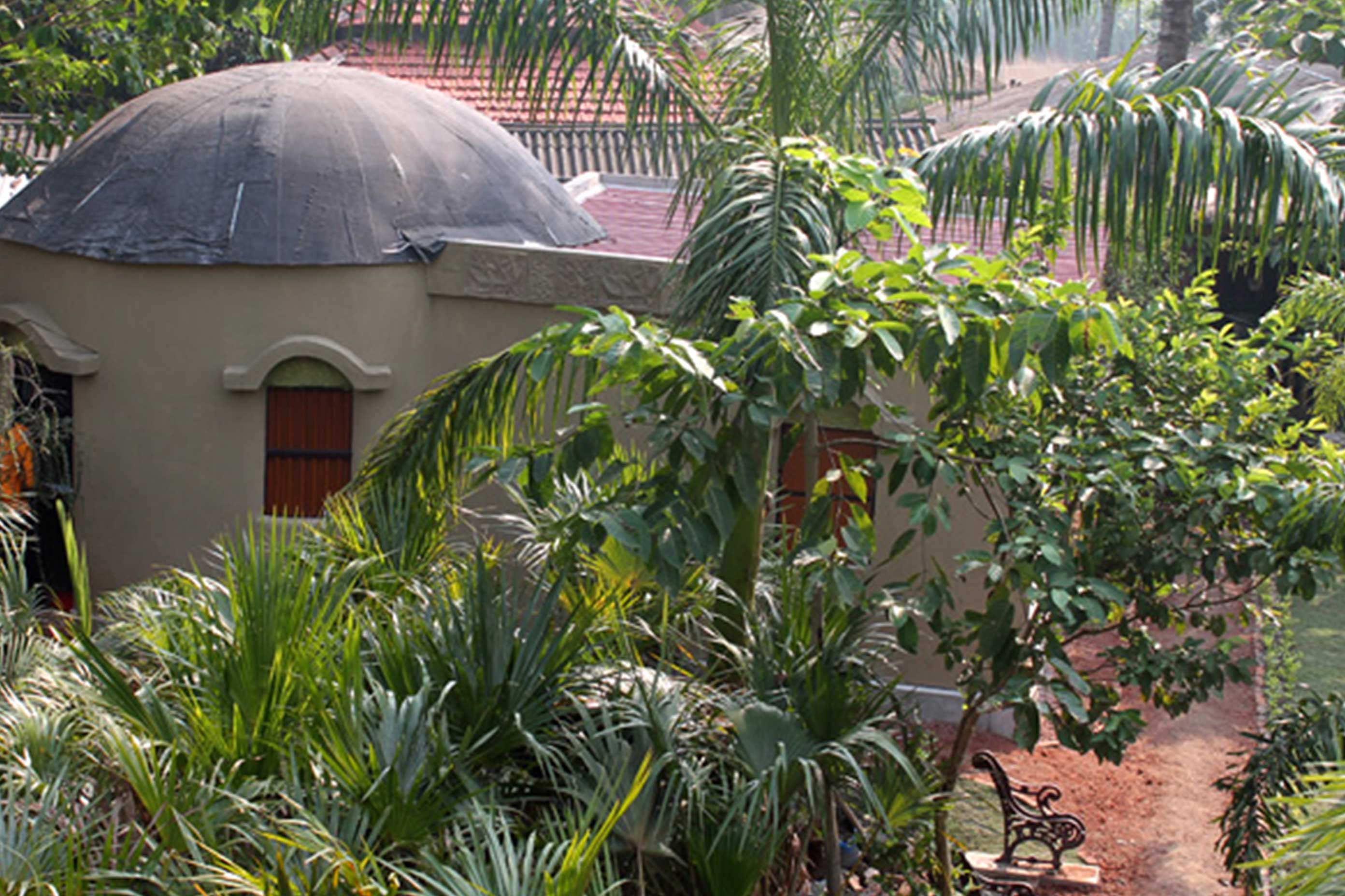 guhaalipi-mudhouse at Bawali Farmhouse